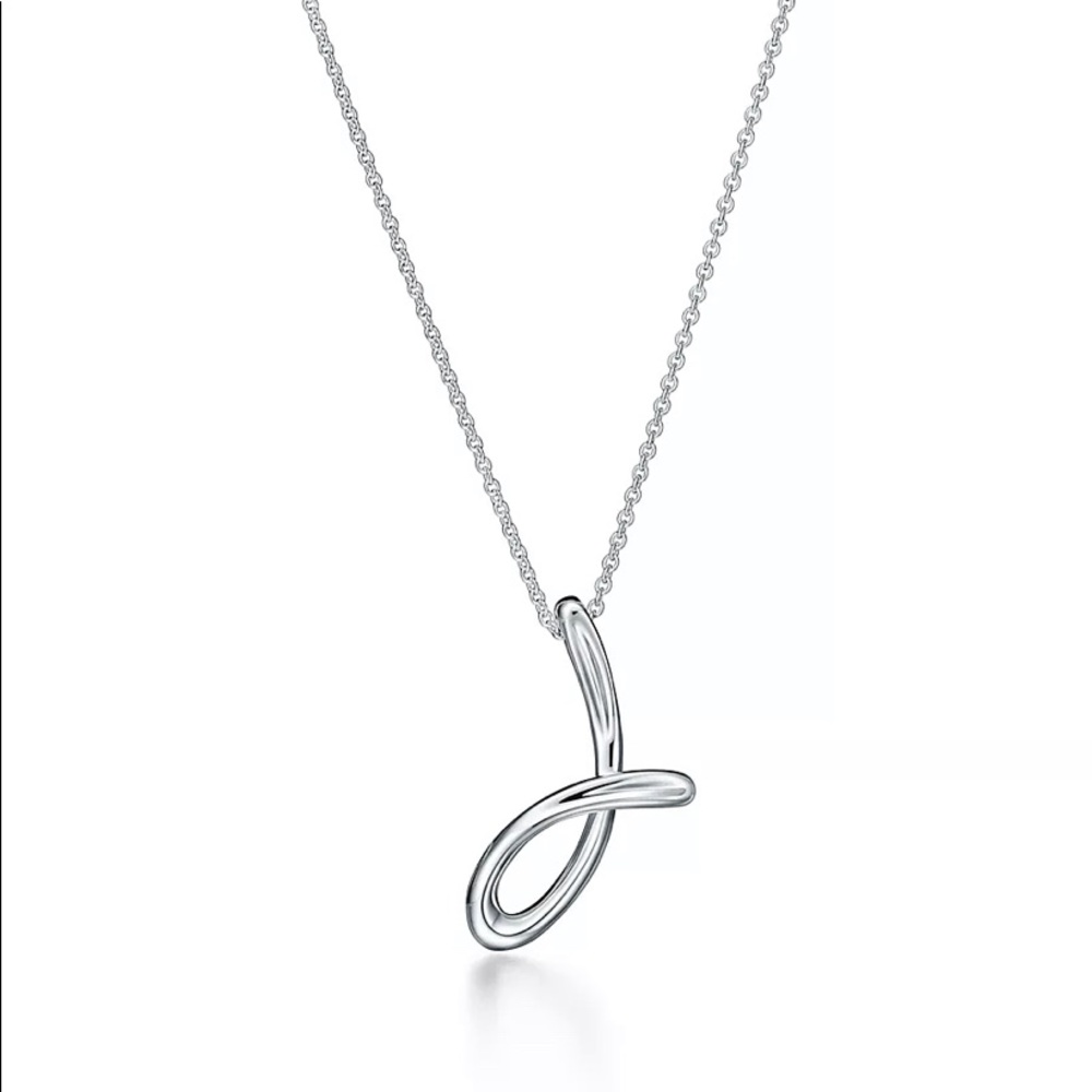 Tiffany & Co. Elsa Peretti “j” pendant